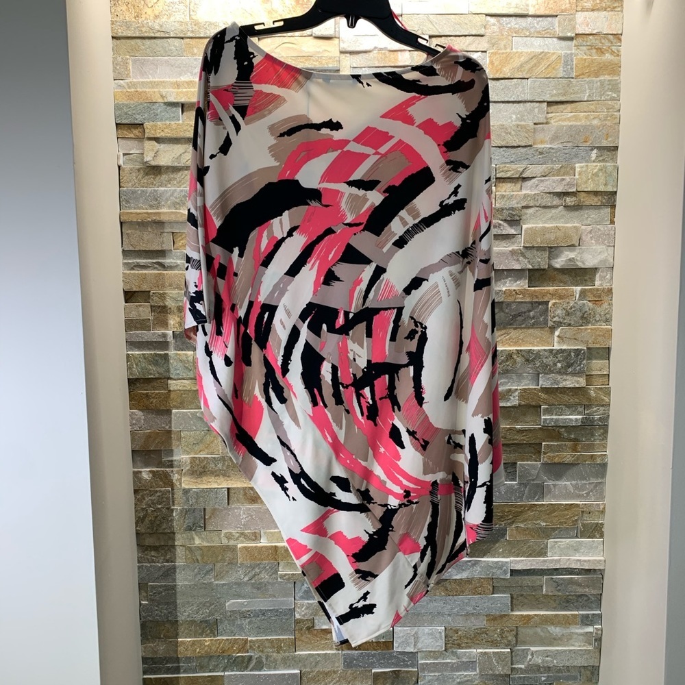 TORI RICHARD Splash Printed One-Shoulder Dress - Picture 4 of 6